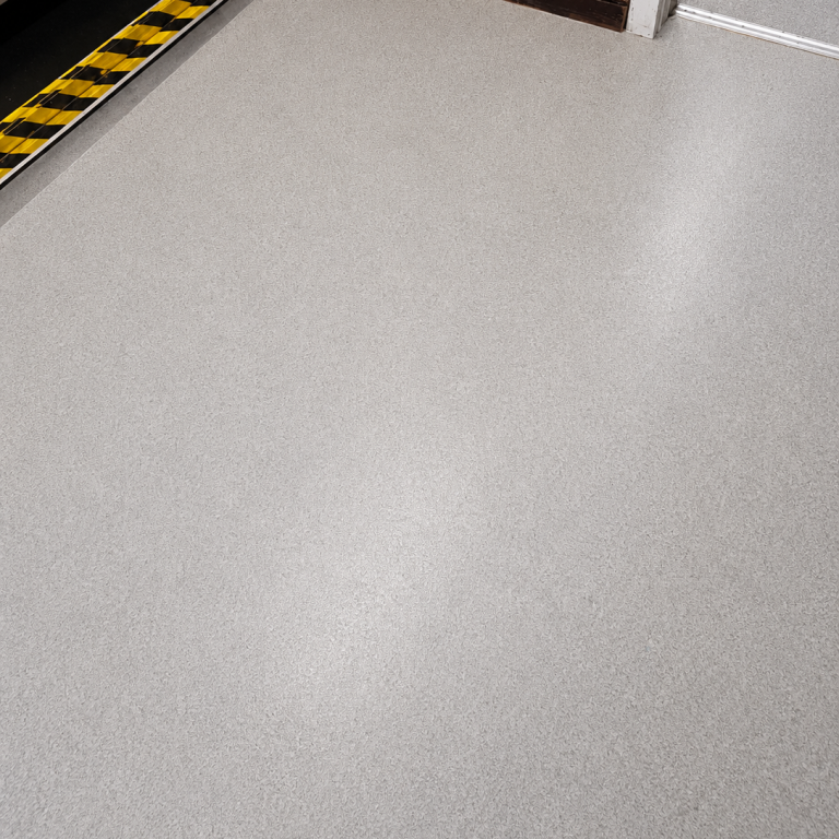 New commercial safety flooring installed following full floor refurbishment.